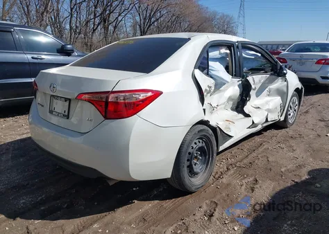 2018 Toyota Corolla Le из США, поврежденный, VIN 5YFBURHE3JP791942